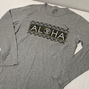 Dahui Aloha Long Sleeve Camo Thermal Shirt
